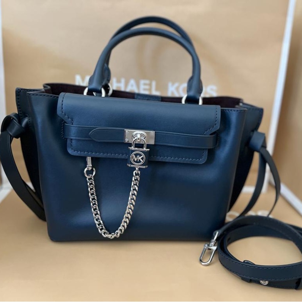 Hamilton Legacy Small Leather Belted Satchel